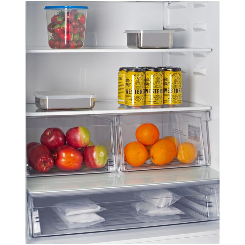 Summit 30 in. 16.1 cu. ft. Counter Depth Bottom Freezer Refrigerator - Stainless Steel, , hires