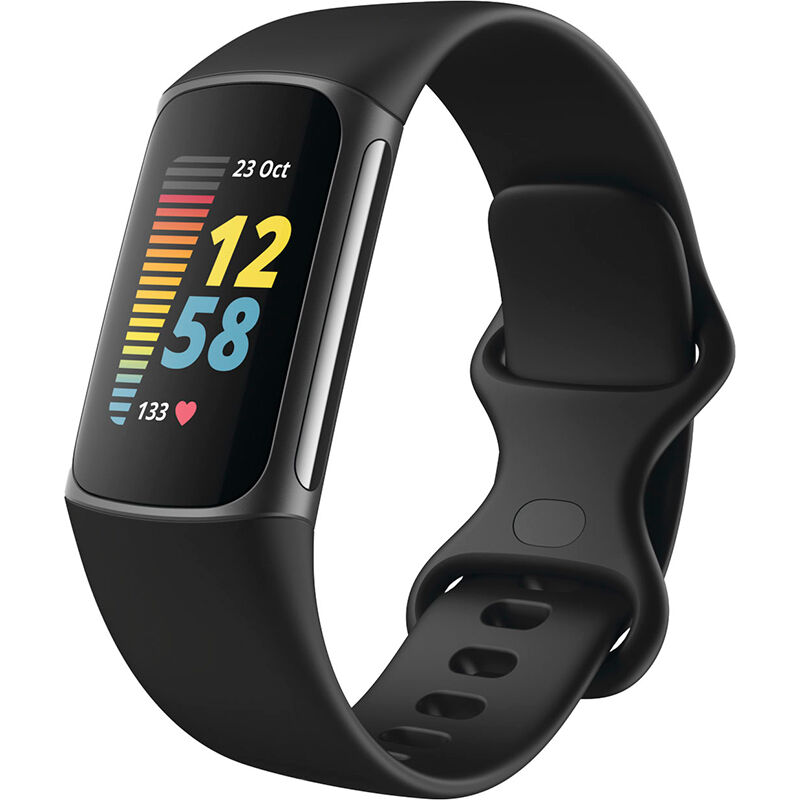 Fitbit Charge 5 Advanced Fitness & Health Tracker - Graphite / Black