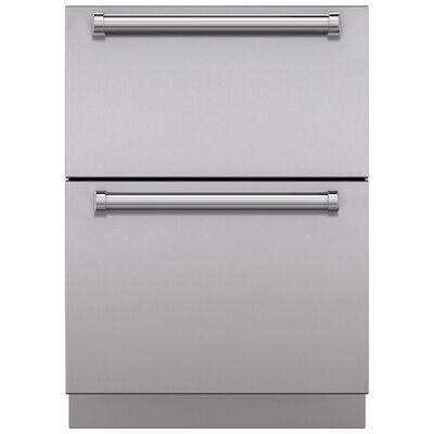 Sub-Zero Designer Series Outdoor 24 in. Stainless Steel Drawer Panels with Pro Handles | 9011700