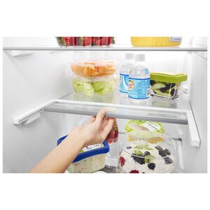 Whirlpool 36 in. 24.5 cu. ft. Side by Side Refrigerator with Ice & Water Dispenser - White, White, hires