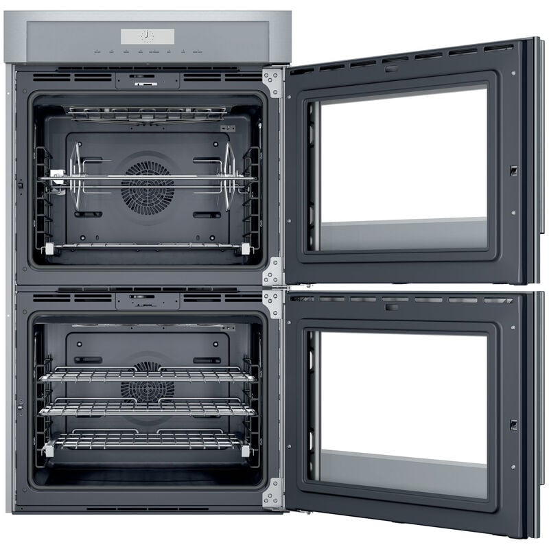 Thermador Masterpiece Series 30 in. 9 cu. ft. Smart Top Control Electric Double Wall Oven with True European Convection - Stainless Steel, , hires