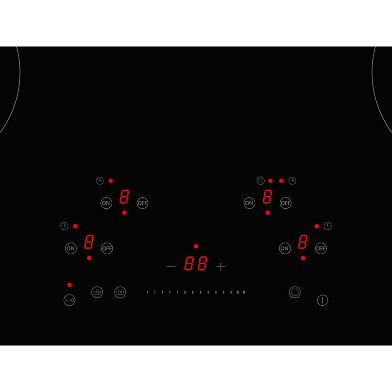 Bertazzoni Professional Series 30 in. 4-Burner Electric Cooktop - Black, , hires