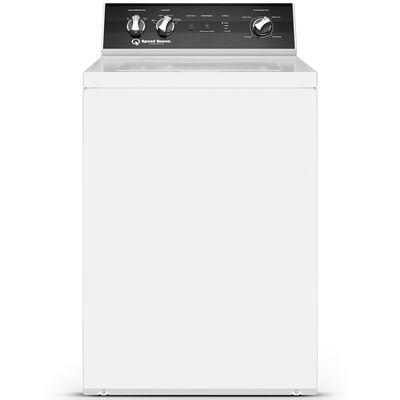 Speed Queen TR3 26 in. 3.2 cu. ft. Top Load Washer with Agitator & Perfect Wash - White | TR3003WN
