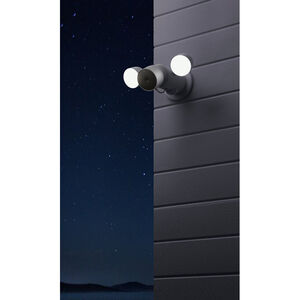 Google Nest Cam with Floodlight Wireless Indoor/Outdoor Security Camera - Snow, , hires