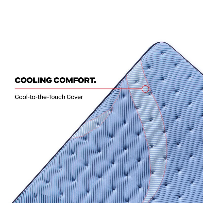 Sealy Reno Posturepedic Pro Plush Innerspring King Size Mattress, , hires