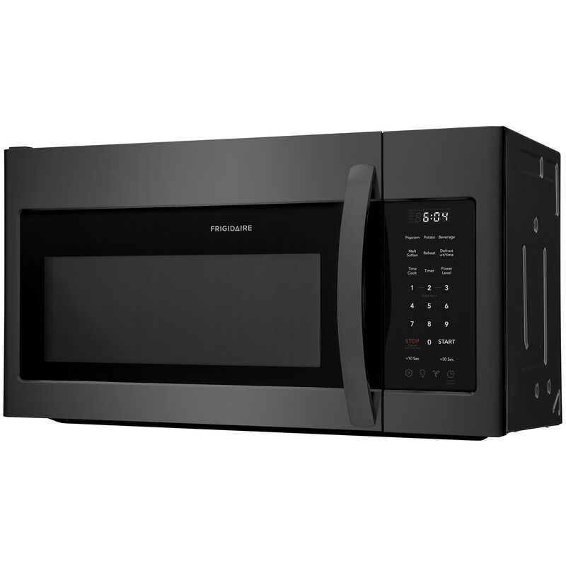 Frigidaire 30 in. 1.8 cu. ft. 1000W Over-the-Range Microwave with 300 CFM - Black Stainless, Black Stainless, hires