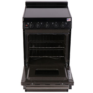 Premier 20 in. 2.4 cu. ft. Electric Range with Smoothtop Burners - Stainless Steel, , hires