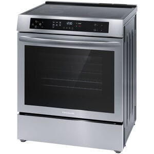 Frigidaire 30 in. 5.3 cu. ft. Standard Convection Electric Range with 4 Induction Burners - Stainless Steel, , hires