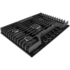 Frigidaire Gallery 30 in. Gas Cooktop with 5 Sealed Burners - Black, Black, hires