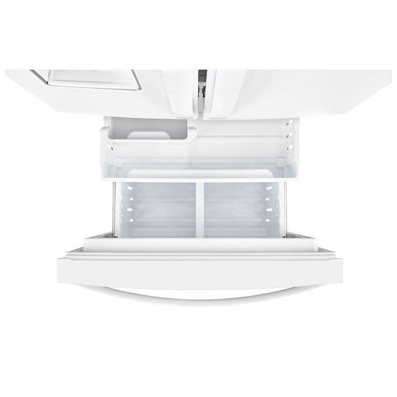 Whirlpool 30 in. 19.7 cu. ft. French Door Refrigerator with Water Dispenser - White, White, hires