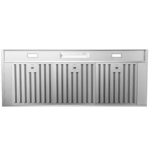 Zephyr 48 in. Convertible Standard Style Range Hood with 600 CFM, 3 Fan Speeds & 2 LED Lights - Stainless Steel, , hires