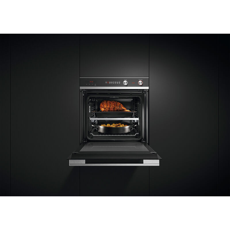 Fisher & Paykel Series 5 24 in. 3 cu. ft. Electric Single Wall Oven with Standard Convection - Stainless Steel, , hires