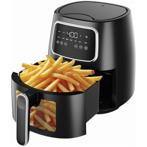Kitchen Elite 5.5 Quart Air Fryer - Black, , hires