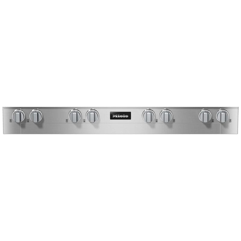 Miele 48 in. 8-Burner LP Gas Rangetop with Simmer Burner & Power Burner - Stainless Steel, , hires
