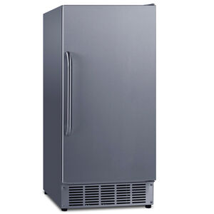 Summit 15 in. Built-In Undercounter Commercial-Use Ice Maker with 25 lb. Ice Storage, Auto-Defrost & Digital Control - Stainless Steel, , hires