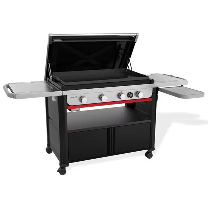 Weber Slate 36 in. 4-Burner Liquid Propane Gas Flat Top Griddle