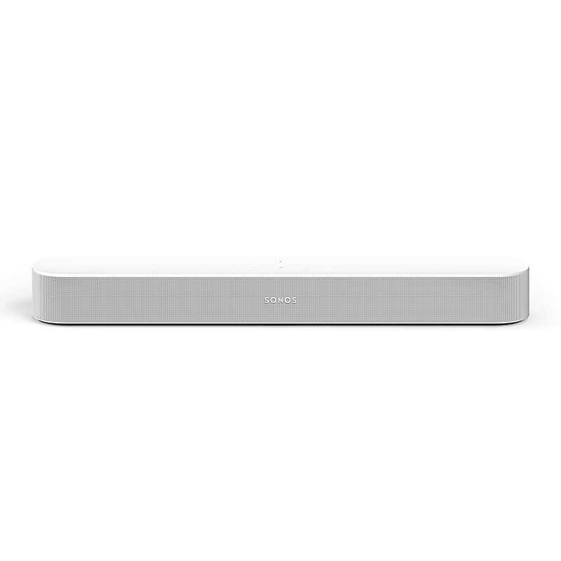 Sonos Beam 2 Channels Dolby Atmos Smart Sound Bar with Wireless Subwoofer (Sold-Separately) - White, White, hires