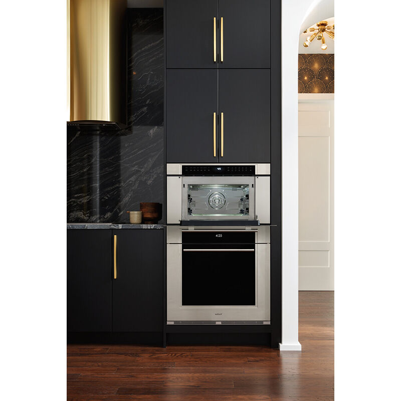 Wolf M Series 30 in. 1.6 cu. ft. Electric Wall Oven with Standard Convection - Stainless Steel, , hires