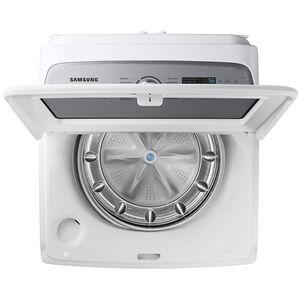 Samsung 27 in. 5.2 cu. ft. Smart Top Load Washer with Super Speed Wash - White, , hires