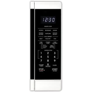 Sharp 20 in 1.4 cu. ft. Countertop Microwave with 11 Power Levels & Sensor Cooking Controls - White, White, hires
