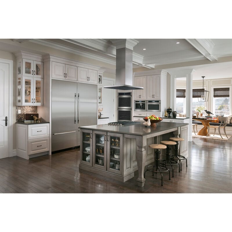 JennAir Euro-Style 36 in. 6-Burner Natural Gas Cooktop with Simmer Burner & Power Burner - Stainless Steel, , hires