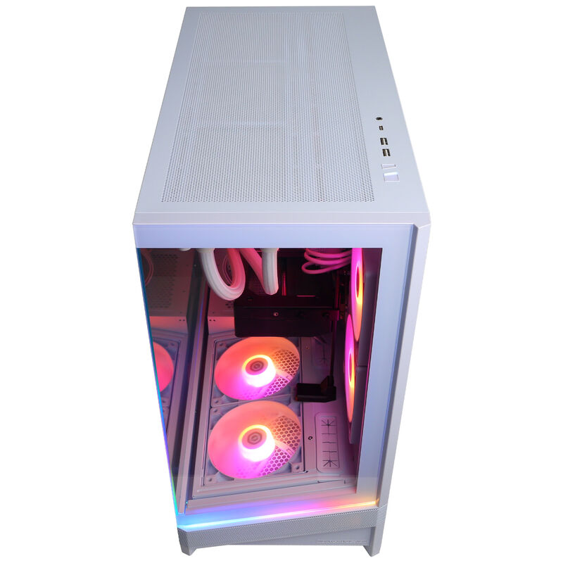 CyberPowerPC Gamer Supreme Desktop with AMD Ryzen 7 9850X3D, 4.7 GHz, 8-Core CPU, NVIDIA GeForce RTX 5070 Ti, 16GB VRAM GPU, 32 GB RAM, 2 TB SSD & Windows 11 Home - White, , hires