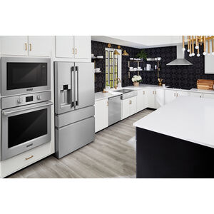 Frigidaire Professional 30 in. 5.3 cu. ft. Steam Electric Single Wall Oven with True European Convection - Stainless Steel, , hires