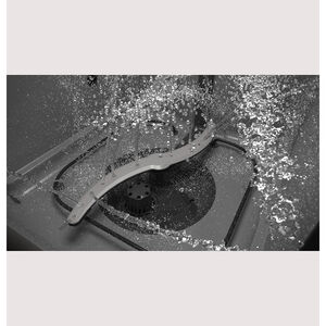 GE 24 in. Front Control Flush-Mount Dishwasher with 59 dBa Sound Level, Dry Boost & Pocket Handle - White, White, hires