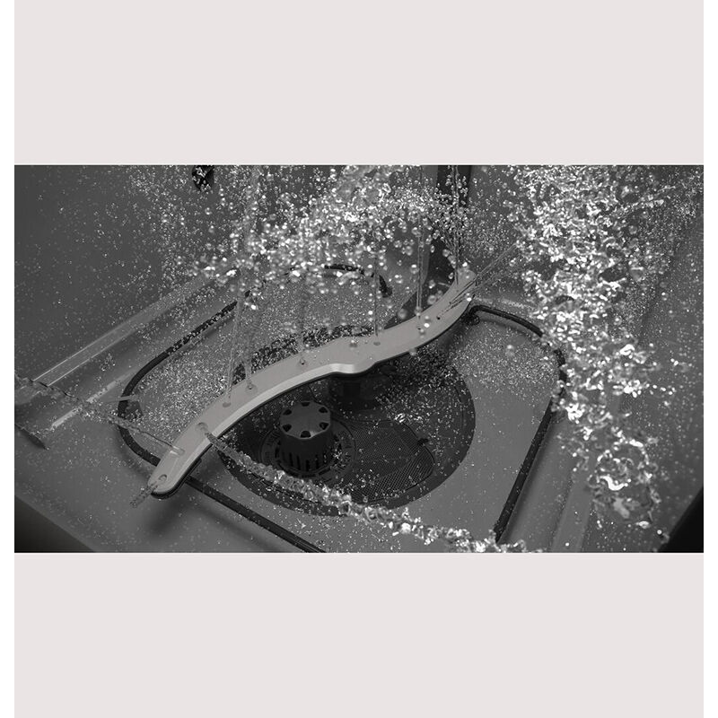 GE 24 in. Front Control Flush-Mount Dishwasher with 59 dBa Sound Level, Dry Boost & Pocket Handle - White, White, hires