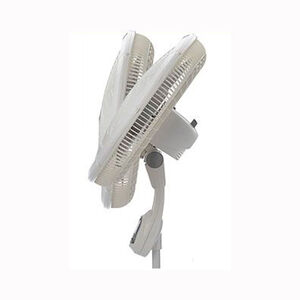 Lasko 18 in. Oscillating Pedestal Fan with 3 Speed Settings, Adjustable Tilt and Height Settings & Remote Control - White, , hires