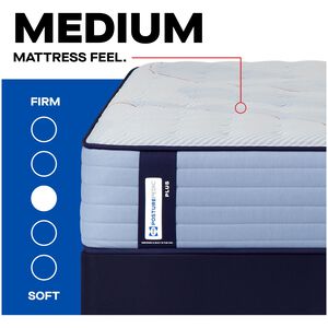 Sealy Plainfield Posturepedic Plus Medium Innerspring Twin Size Mattress, , hires