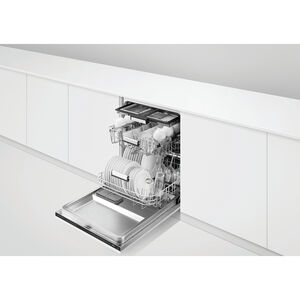 Fisher & Paykel Series 5 24 in. Top Control Dishwasher with 46 dBa Sound Level & 3rd-Rack - Custom Panel Ready, , hires