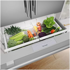 Thermador 36 in. 20.4 cu. ft. Smart Counter Depth 4-Door French Door Refrigerator with Internal Water Dispenser - Stainless Steel, , hires