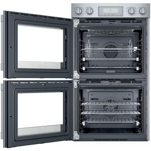 Thermador Professional Series 30 in. 9 cu. ft. Smart Top Control Electric Double Wall Oven with True European Convection - Stainless Steel, , hires