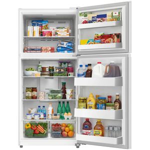 Frigidaire 30 in. 18.6 cu. ft. Garage-Ready Top Freezer Refrigerator - White, White, hires