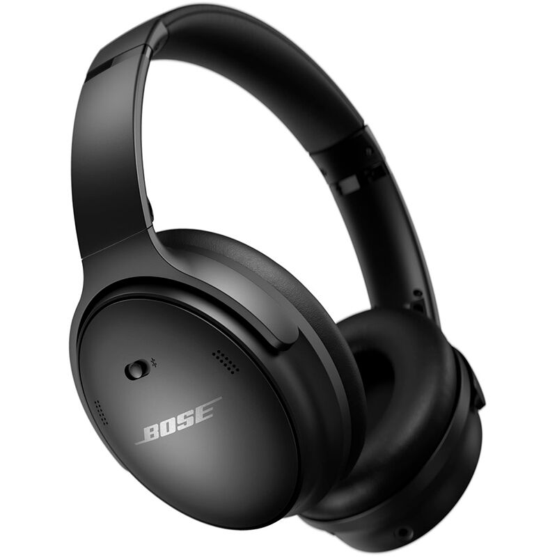 Bose - 45 Wireless Noise Cancelling Over-the-Ear Headphones - Black | P.C. Richard & Son