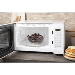 GE 17 in. 0.7 cu. ft. Countertop Microwave with 10 Power Levels - White, , hires