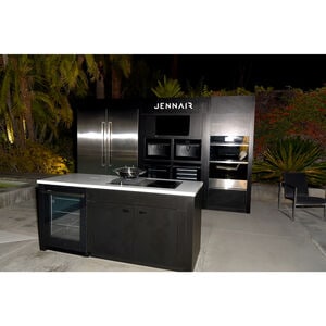 JennAir Noir 24 in. 5.2 cu. ft. Built-In Undercounter Refrigerator - Black, , hires