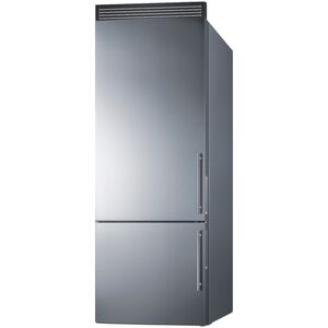 Summit 28 in. 14.6 cu. ft. Counter Depth Bottom Freezer Refrigerator - Stainless Steel, , hires
