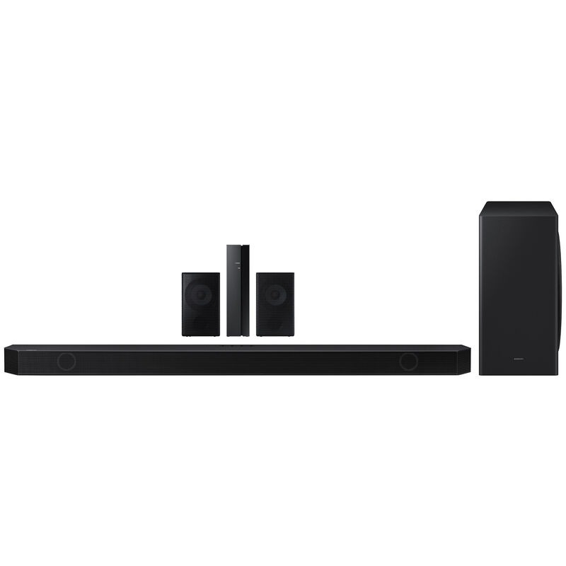 maskulinitet månedlige Dyster Samsung 9.1.2 Channel Soundbar with Dolby Atmos, DTS:X and Rear Speakers -  Black | P.C. Richard & Son