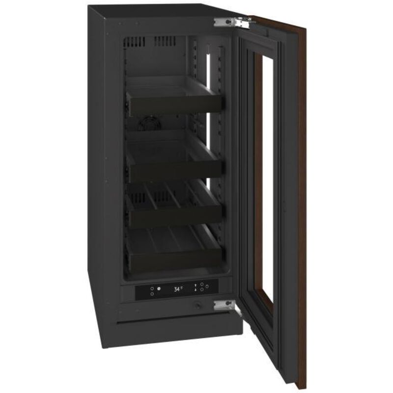 U-Line 15 in. Built-In/Freestanding 2.8 cu. ft. Compact Beverage Center with Adjustable Shelves & Digital Control - Custom Panel Ready, , hires