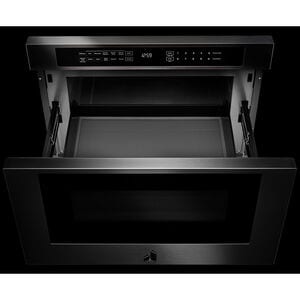 JennAir Rise 24 in. 1.2 cu. ft. 950W Drawer Microwave with Sensor Cooking - Stainless Steel, , hires