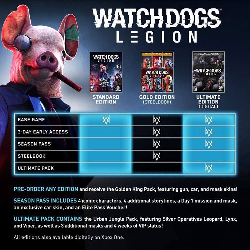 Watch Dogs: Legion Limited Edition for PS4, , hires