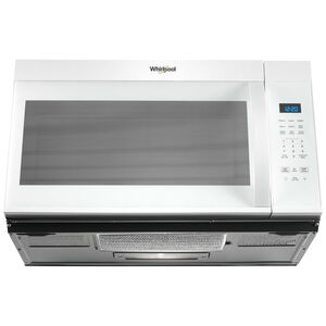 Whirlpool 30 in. 1.7 cu. ft. Over-the-Range Microwave with 300 CFM - White, White, hires