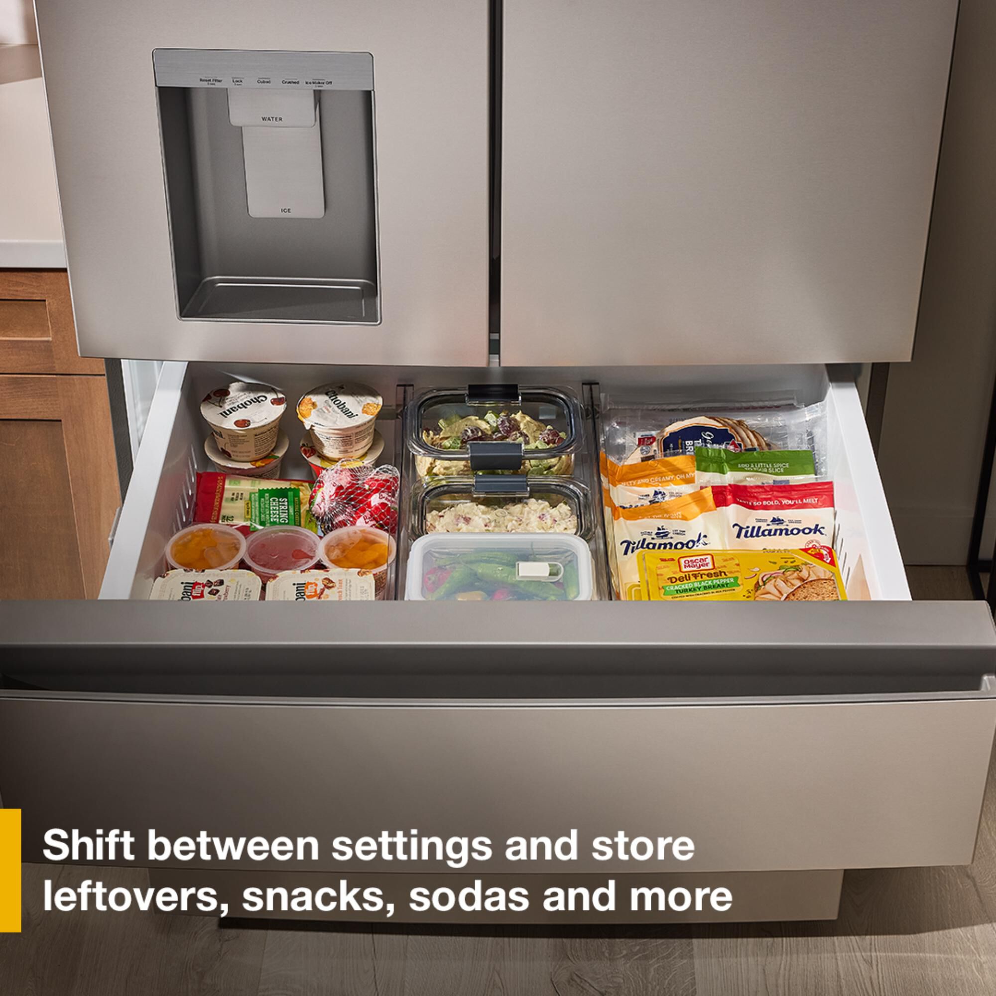 Whirlpool 36 in. 28.9 cu. ft. 4-Door French Door Refrigerator with