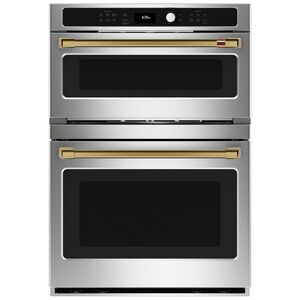 Cafe Handle Kit for Wall Oven - Brushed Brass, , hires