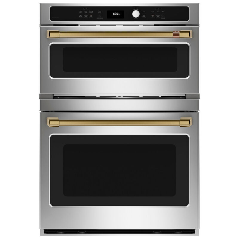 Cafe Handle Kit for Wall Oven - Brushed Brass, , hires