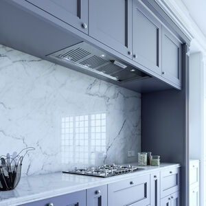 XO 45 in. Ducted Standard Style Range Hood with 1000 CFM, 3 Fan Speeds & 2 LED Lights - Stainless Steel, , hires