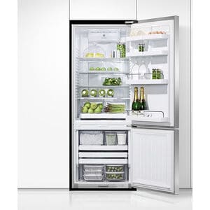 Fisher & Paykel Series 5 25 in. 13.5 cu. ft. Smart Counter Depth Bottom Freezer Refrigerator - Stainless Steel, , hires