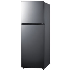 Summit 24 in. 11.5 cu. ft. Counter Depth Top Freezer Refrigerator - Stainless Steel Look, , hires